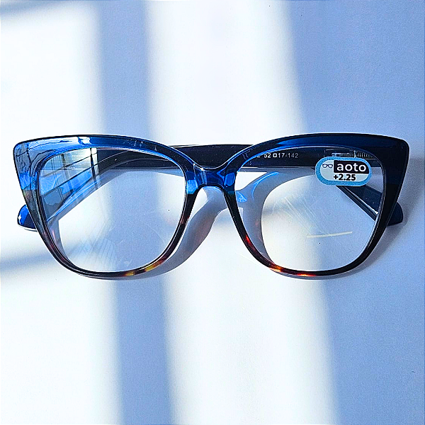 Óculos de Leitura Munique - Blue and Tortoise