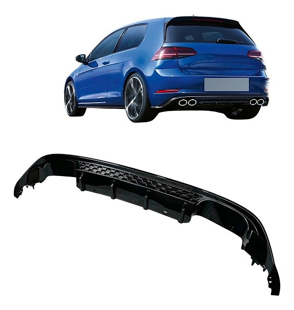 Difusor Traseiro Golf MK7.5 R
