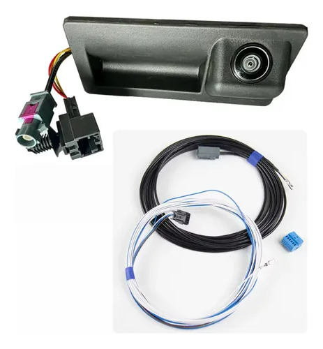 Câmera De Ré Original Com Chicote Virtus Nivus Tcross Jetta