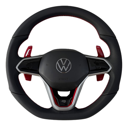 Volante Vw Golf Mk8 Gti Red Touch  Jetta Golf Tiguan Polo