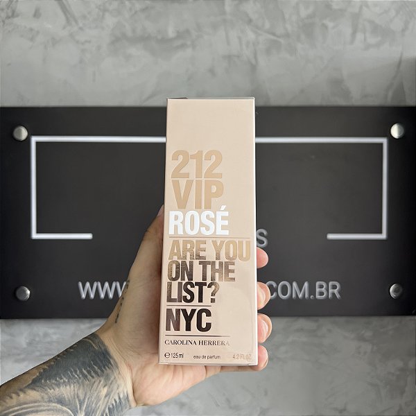 212 VIP Rosé Carolina Herrera Eau de Parfum - Perfume Feminino
