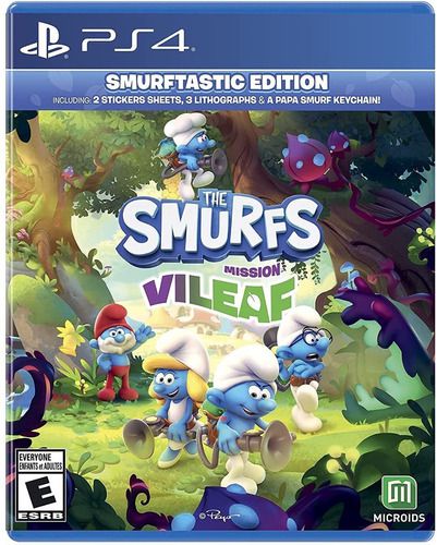 The Smurfs Mission Vileaf Smurftastic Edition - PS4