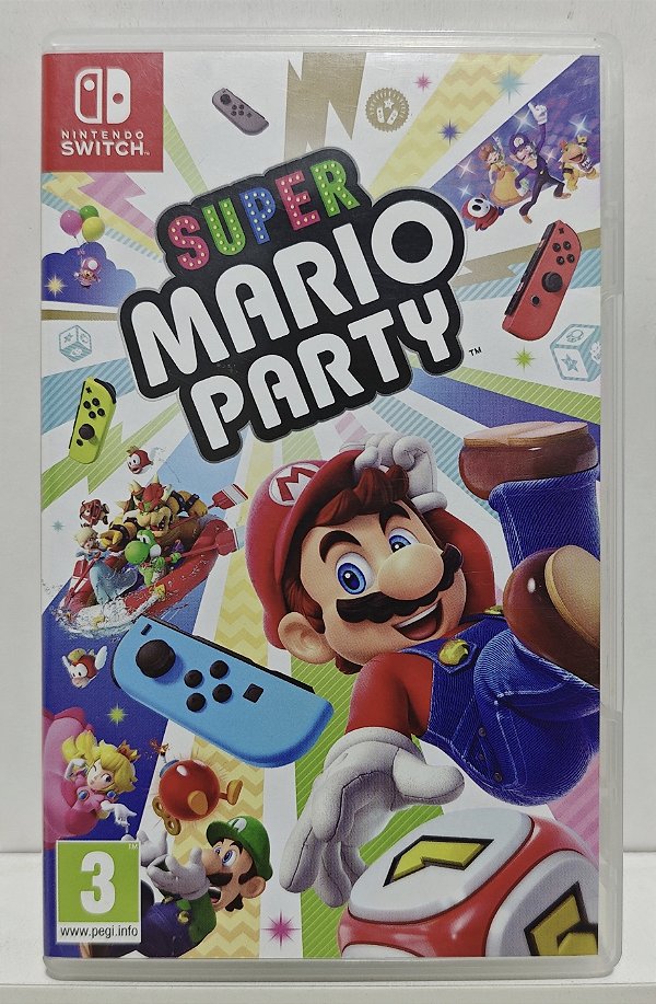 Super Mario Party - Nintendo Switch - Semi-Novo