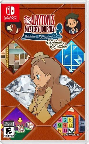 Layton's Mystery Journey Katrielle and the Millionaires Conspiracy Deluxe Edition - Nintendo Switch