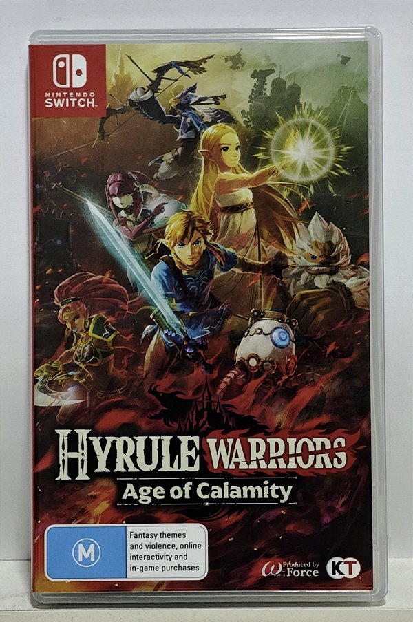 Hyrule Warriors Age Of Calamity - Nintendo Switch - Semi-Novo