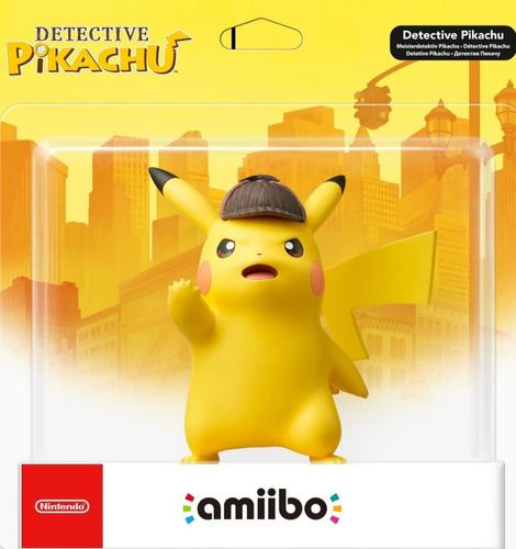 Amiibo Detective Pikachu