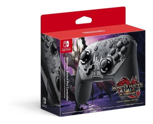 Pro Controller Monster Hunter Rise Sunbreak - Nintendo Switch