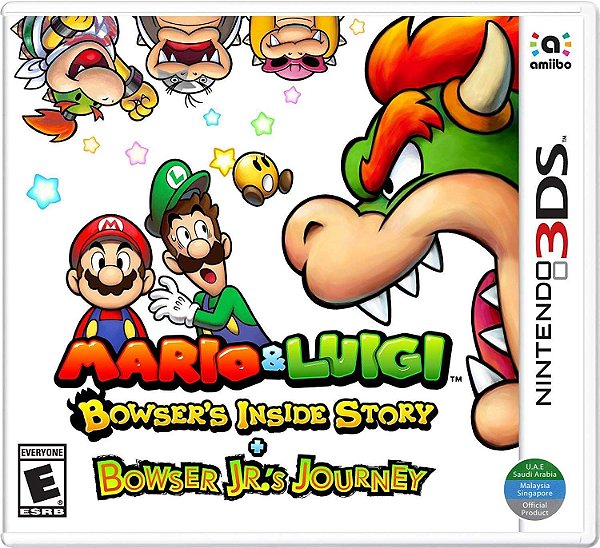 Mario & Luigi Bowser's Inside Story + Bowser's Jr.'s Journey - Nintendo 3DS