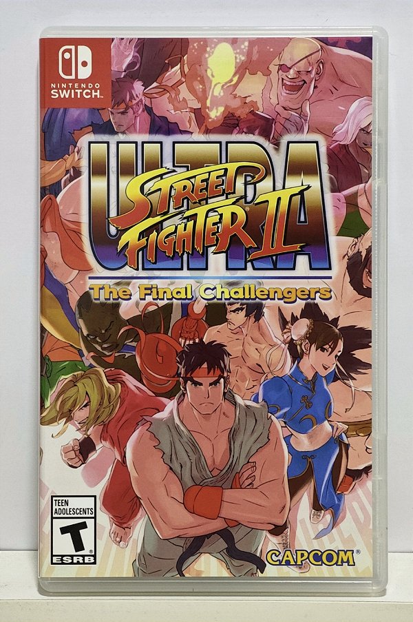 Ultra Street Fighter II The Final Challengers - Nintendo Switch- Semi-Novo