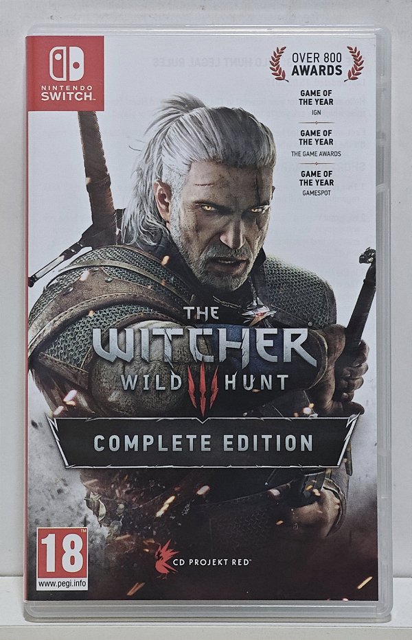 The Witcher 3 Wild Hunt Complete Edition - Nintendo Switch - Semi-Novo