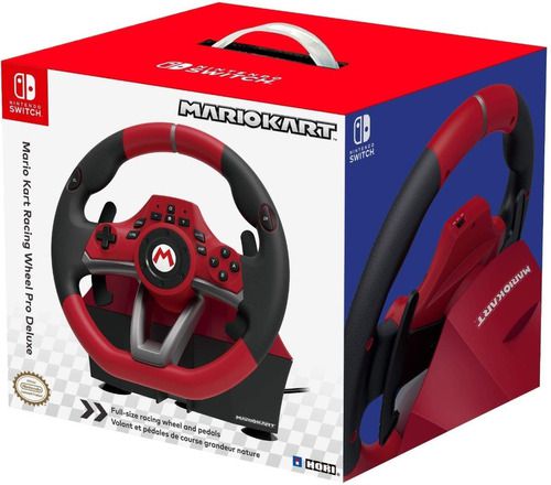Mario Kart Racing Volante Wheel Pro Deluxe - Nintendo Switch