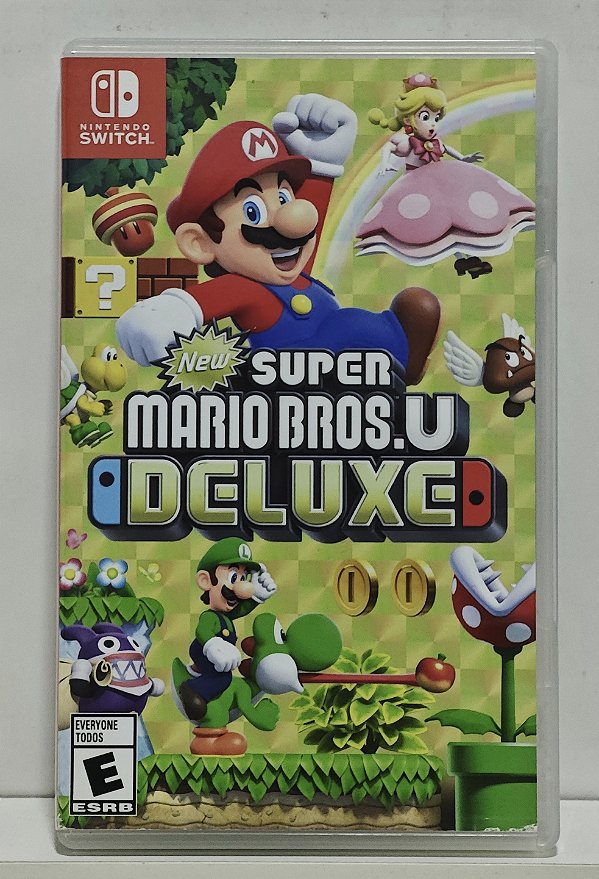 New Super Mario Bros U Deluxe - Nintendo Switch - Semi-Novo