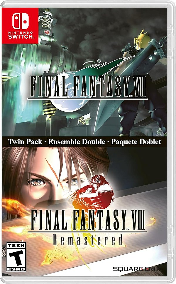 Final Fantasy VII & VIII Remastered - Twin Pack - Nintendo Switch
