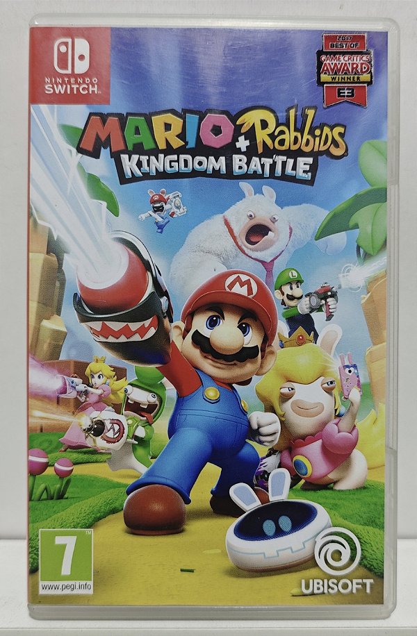 Mario + Rabbids Kingdom Battle - Nintendo Switch - Semi-Novo