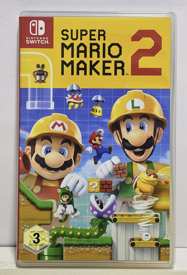 Super Mario Maker 2 - Nintendo Switch - Semi-Novo