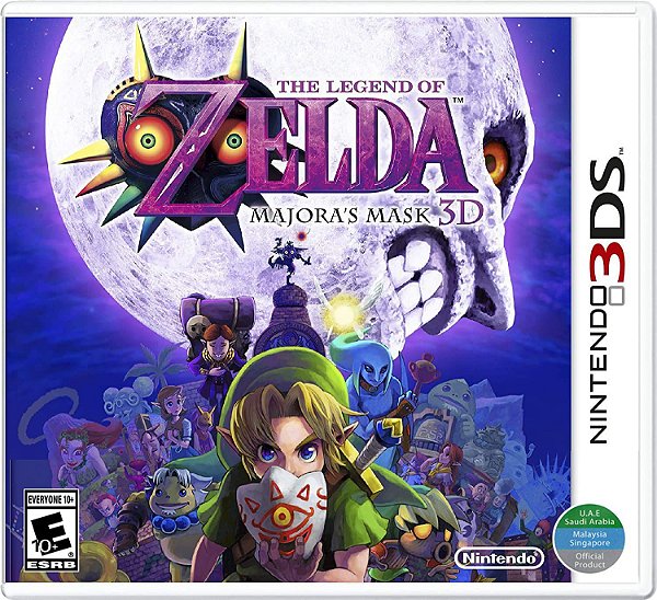 The Legend of Zelda Majora's Mask - Nintendo 3DS