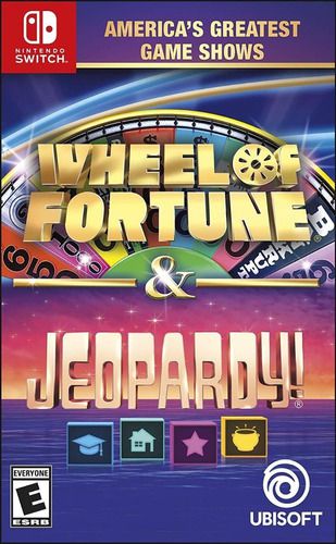 America's Greatest Game Shows Wheel Of Fortune & Jeopardy - Nintendo Switch