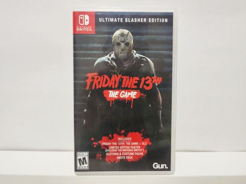 Friday the 13th the Game Ultimate Slasher Edition - Nintendo Switch - Semi-Novo