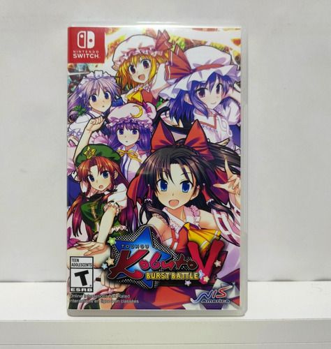 Touhou Kobuto V Burst Battle - Nintendo Switch - Semi-Novo