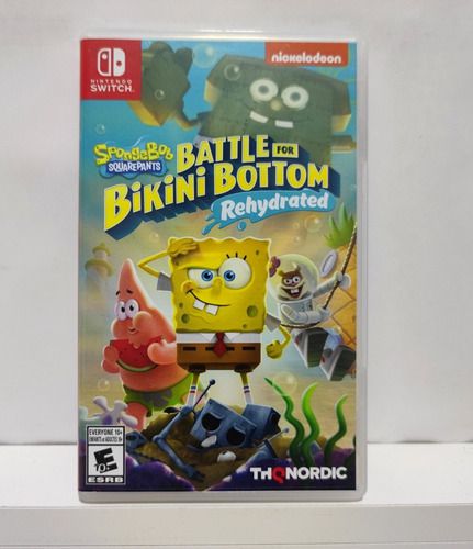 SpongeBob SquarePants Battle for the Bikini Bottom Rehydrated - Nintendo Switch