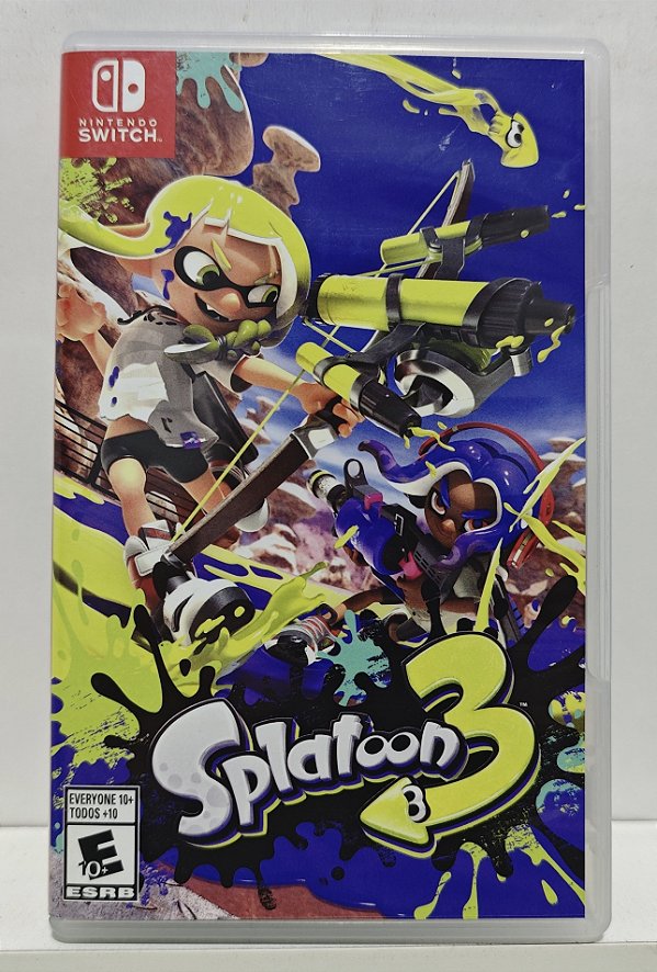 Splatoon 3 - Nintendo Switch - Semi-Novo