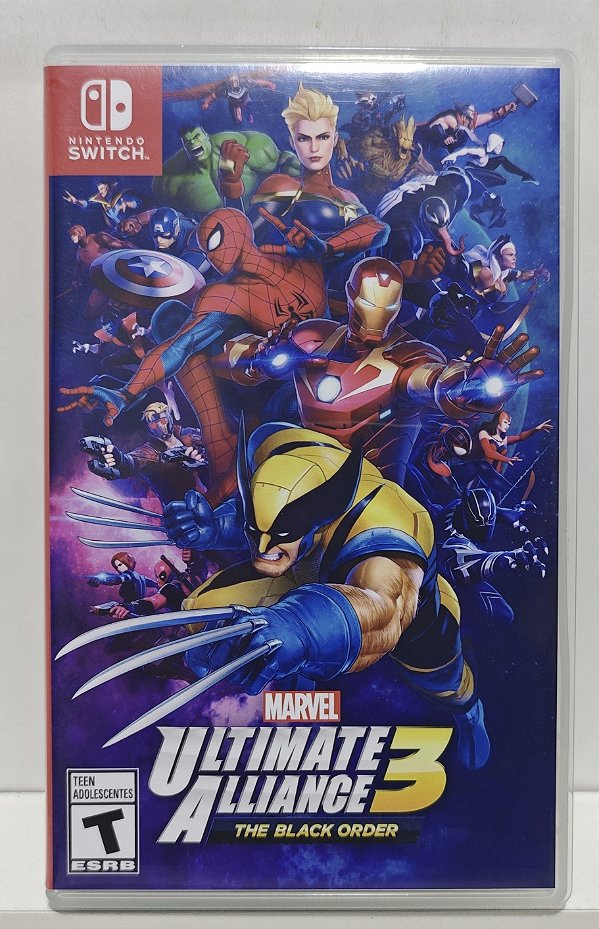 Marvel Ultimate Alliance 3 The Black Order - Nintendo Switch - Semi-Novo