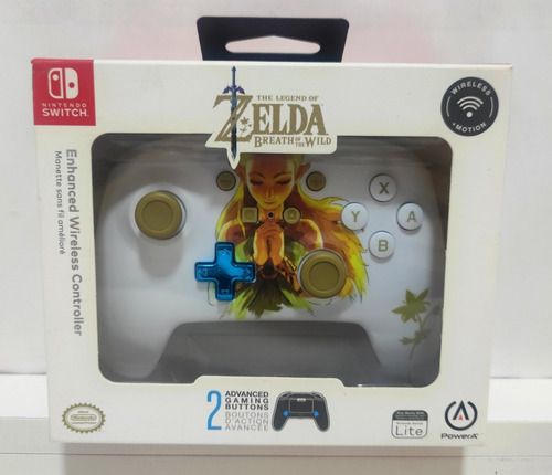 Enhanced Wireless Controller The Legend of Zelda Breath of the Wild - Nintendo Switch - Semi-Novo