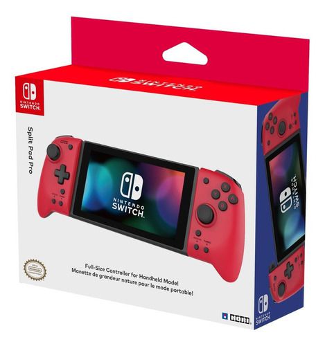 Split Pad Pro Hori Vermelho - Nintendo Switch