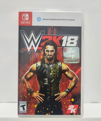 Wwe 2k18 - Nintendo Switch - Semi-Novo