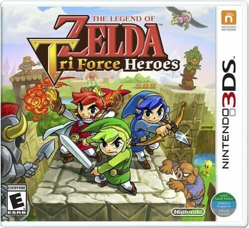 The Legend Of Zelda Tri Force Heroes - Nintendo 3DS