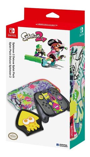 Splat Pack Deluxe Splatoon 2 Kit Case - Nintendo Switch