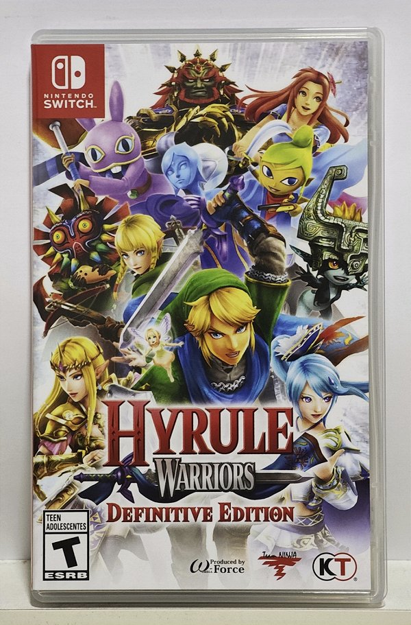 Hyrule Warriors Definitive Edition - Nintendo Switch - Semi-Novo