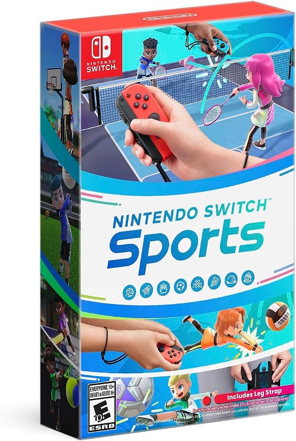 Nintendo Switch Sports Bundle Leg Strap - Nintendo Switch