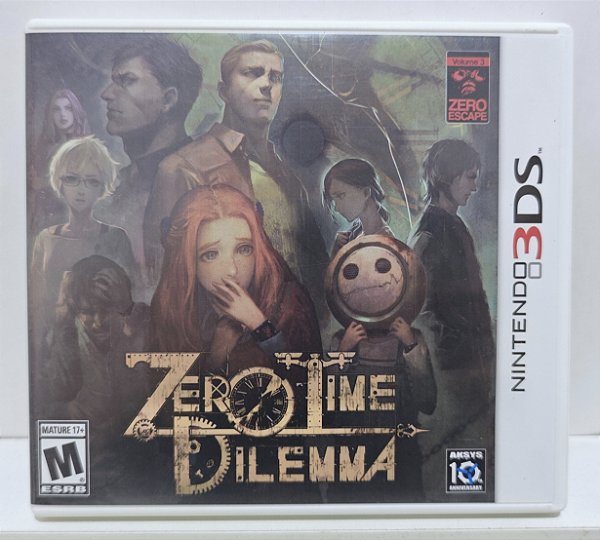 Zero Time Dilemma - Nintendo 3DS - Semi-Novo