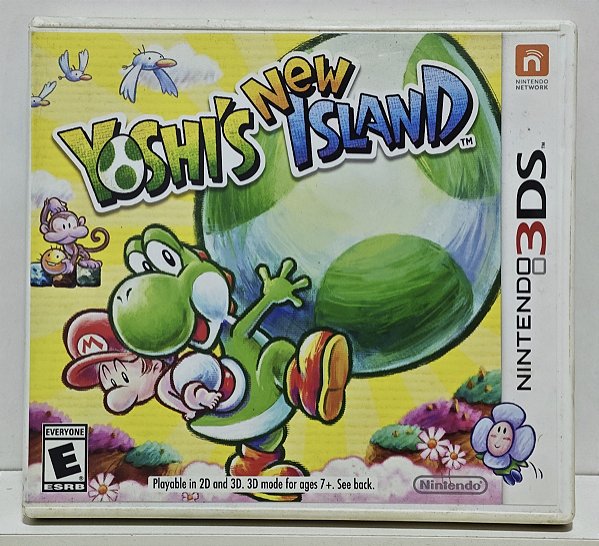 Yoshi's New Island - Nintendo 3DS - Semi-Novo