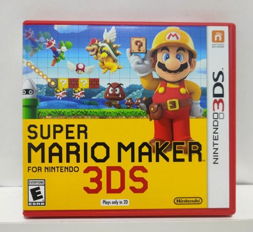 Super Mario Maker - Nintendo 3DS - Semi-Novo