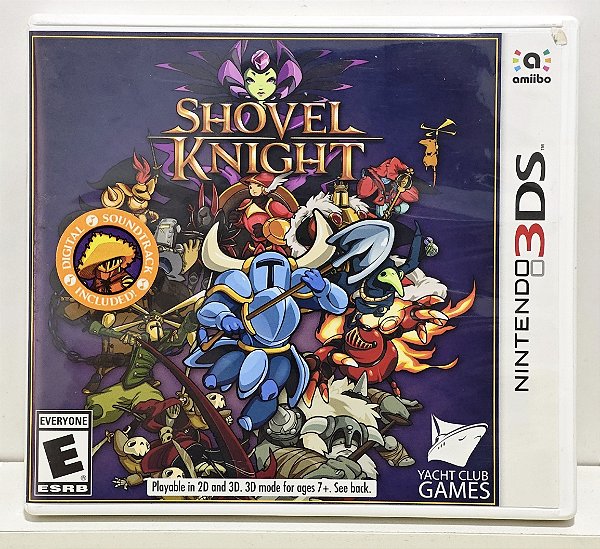 Shovel Knight - Nintendo 3DS - Semi-Novo