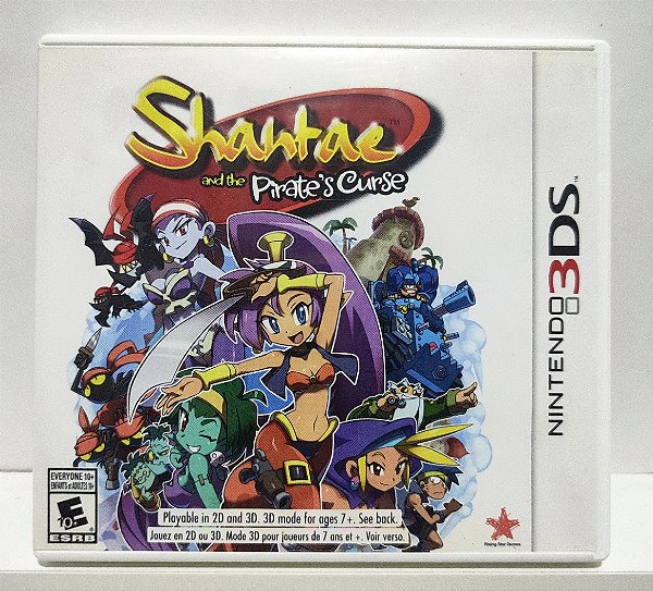Shantae and the Pirate's Curse - Nintendo 3DS - Semi-Novo