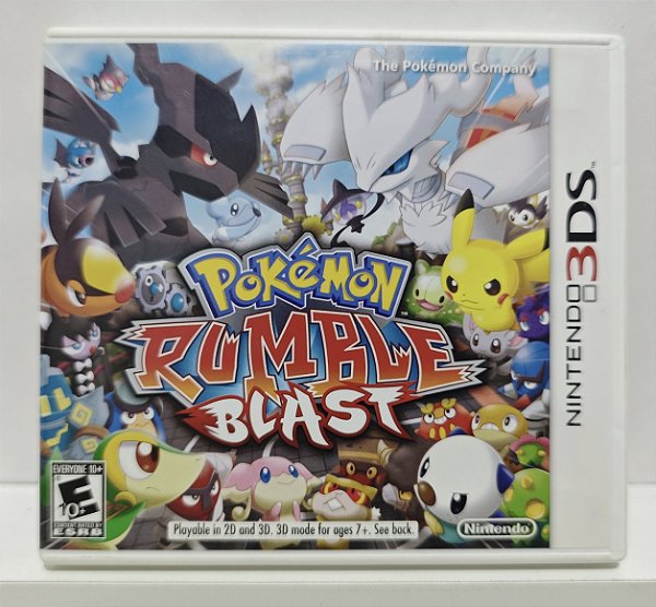 Pokémon Rumble Blast - Nintendo 3DS - Semi-Novo