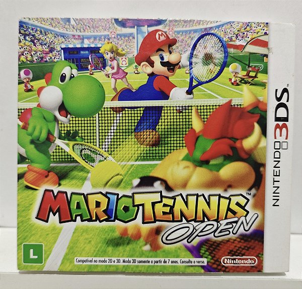 Mario Tennis Open - Nintendo 3DS - Semi-Novo