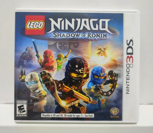 Lego Ninjago Shadow Of Ronin - Nintendo 3DS - Semi-Novo