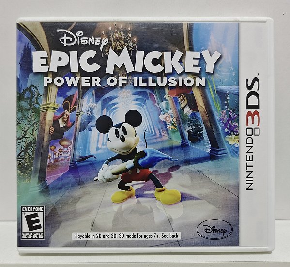 Disney Epic Mickey Power of Illusion - Nintendo 3DS - Semi-Novo