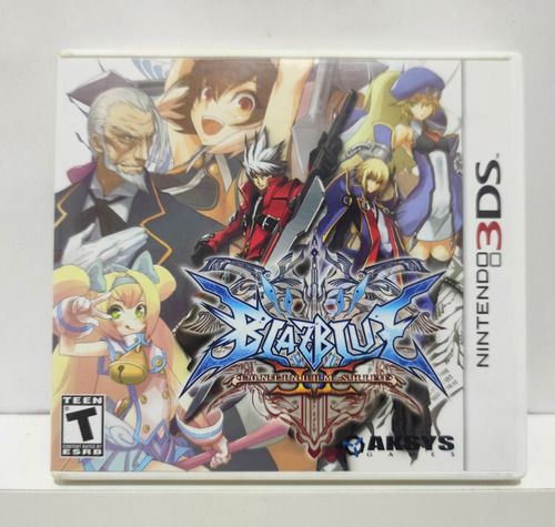 Blazblue Continuum Shift II - Nintendo 3DS - Semi-Novo