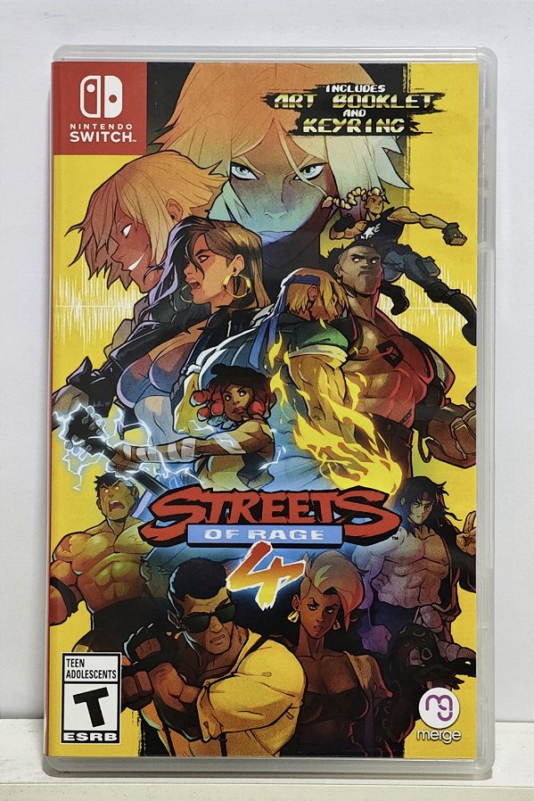 Streets of Rage 4 - Nintendo Switch - Semi-Novo