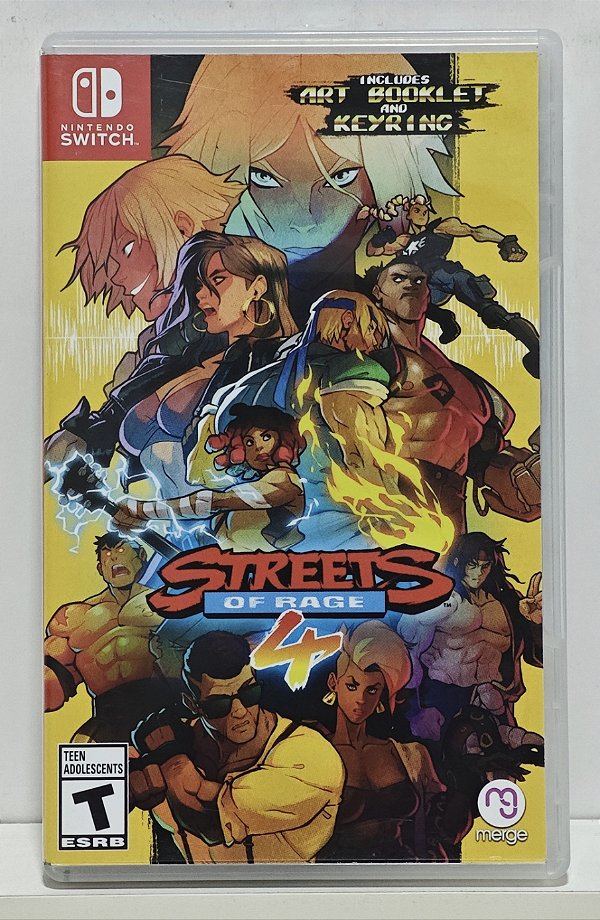 Streets of Rage 4 - Nintendo Switch - Semi-Novo