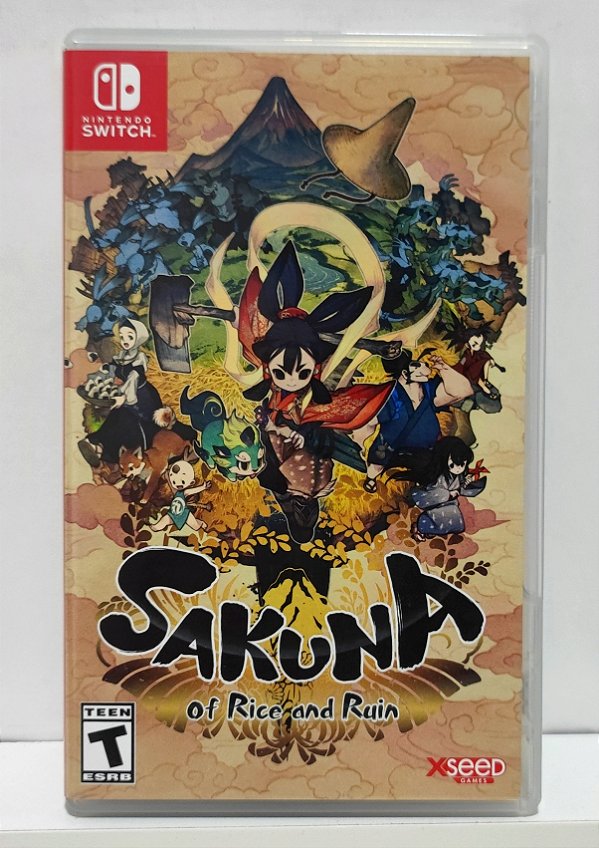 Sakuna of Rice and Ruin - Nintendo Switch - Semi-Novo