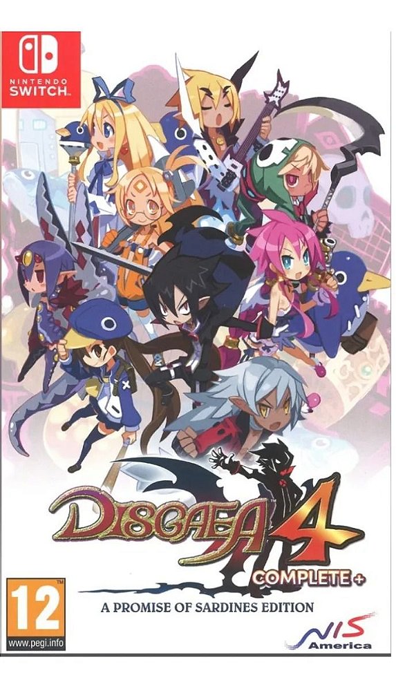 Disgaea 4 Complete+ A Promise of Sardines Edition - Nintendo Switch