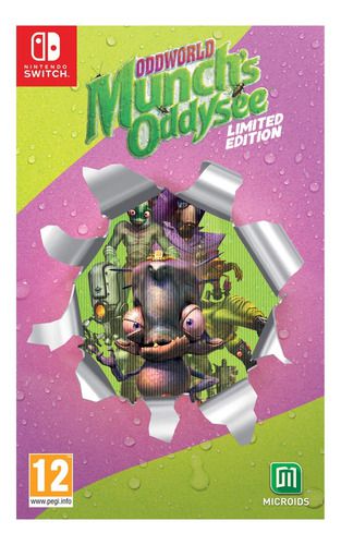 Oddworld Munch's Oddysee Limited Edition - Nintendo Switch