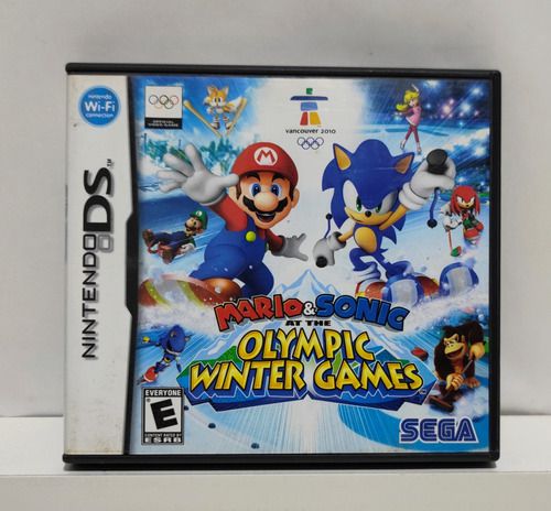 Mario & Sonic at the Olympic Winter Games Vancouver 2010 - Nintendo DS - Semi-Novo