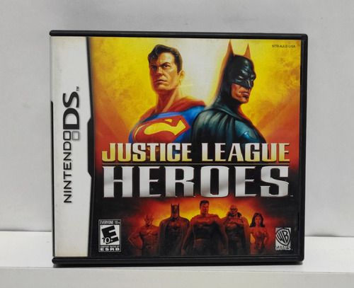 Justice League Heroes - Nintendo DS - Semi-Novo